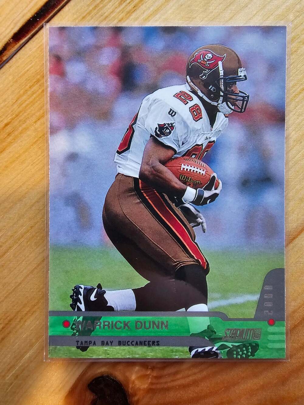 Warrick Dunn 2000 Topps Stadium Club (TSC) #92 - Tampa Bay Buccaneers - NFL